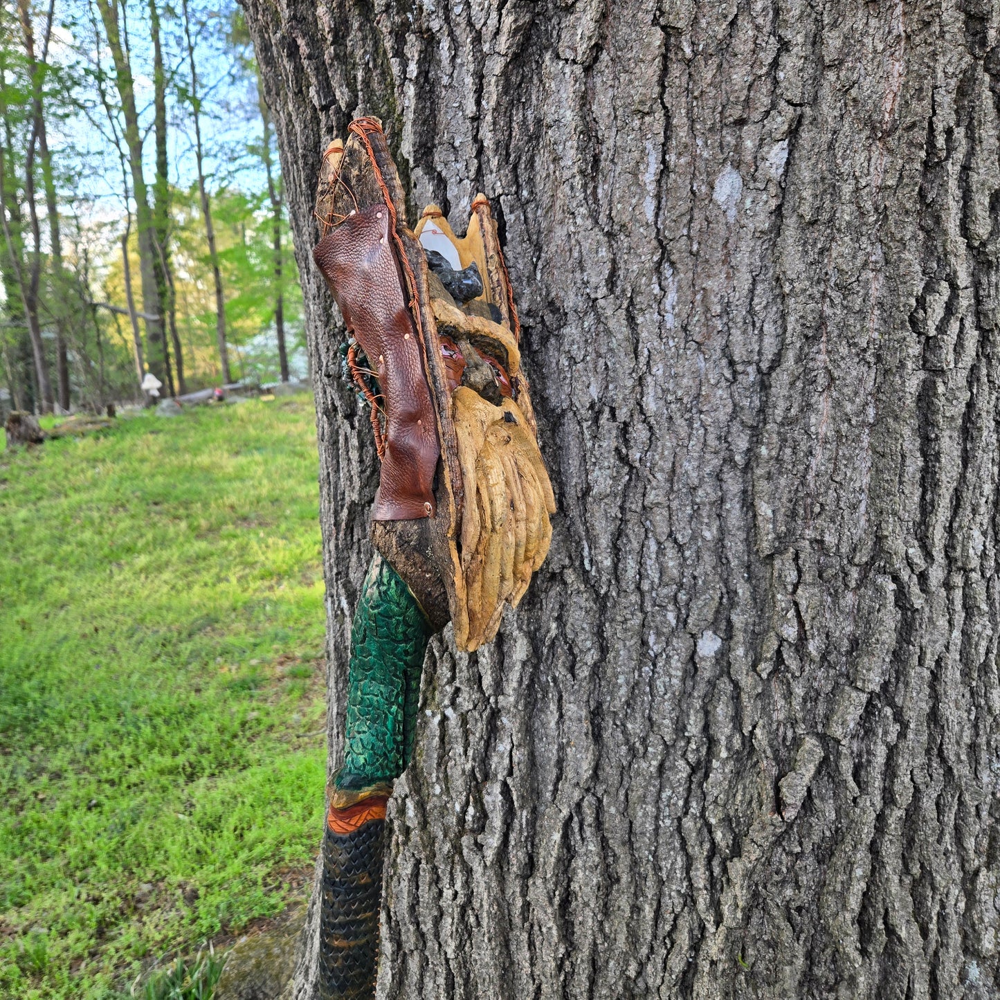 Verdant Dragonroot Staff