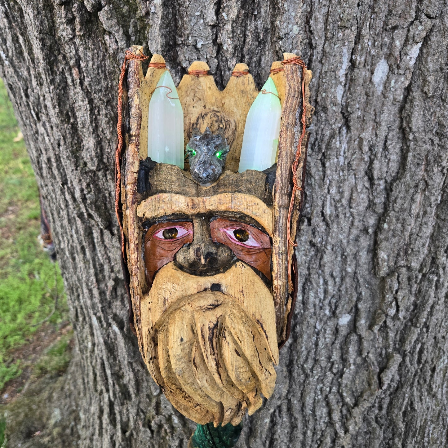 Verdant Dragonroot Staff