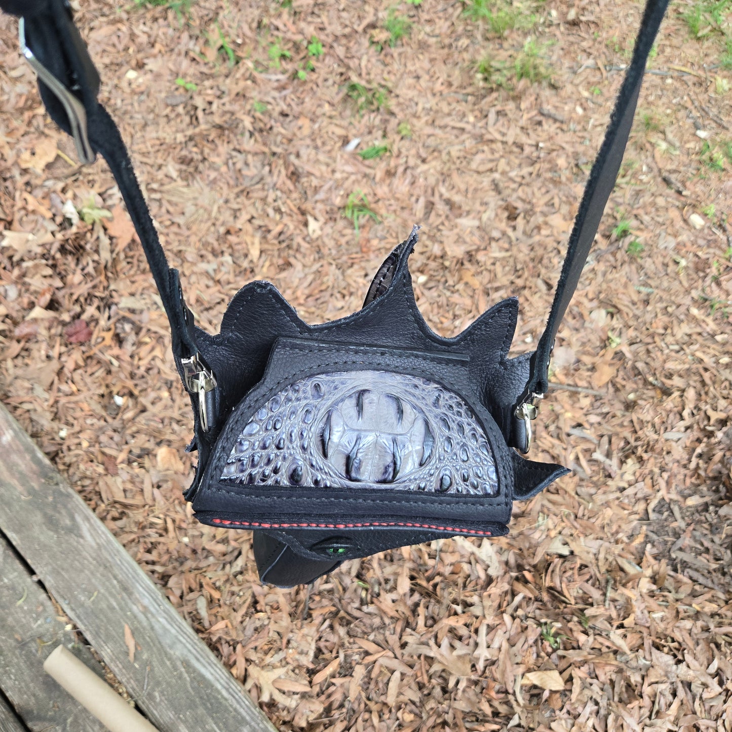 Vorrak's Maw - Black Dragon Head Bag