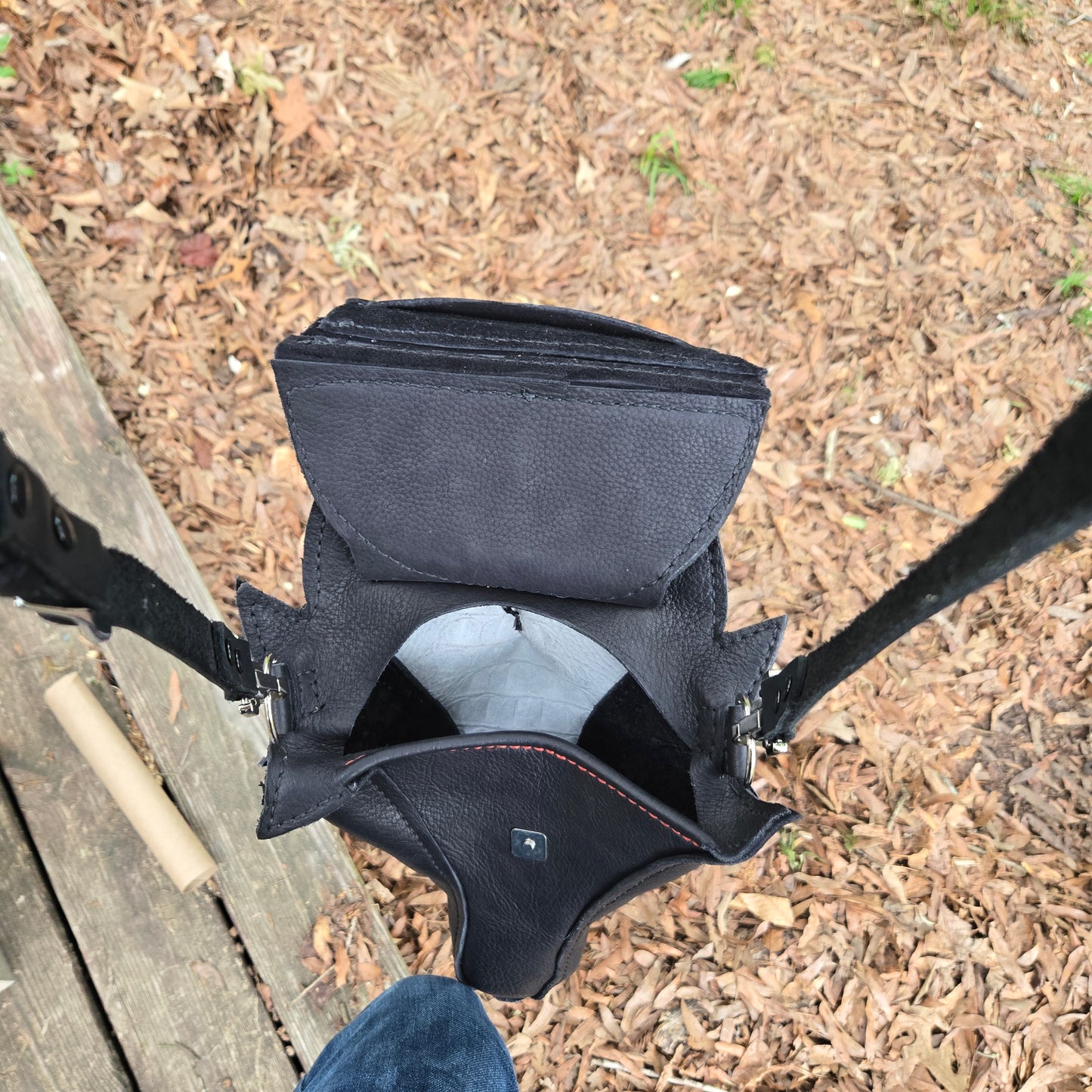 Vorrak's Maw - Black Dragon Head Bag