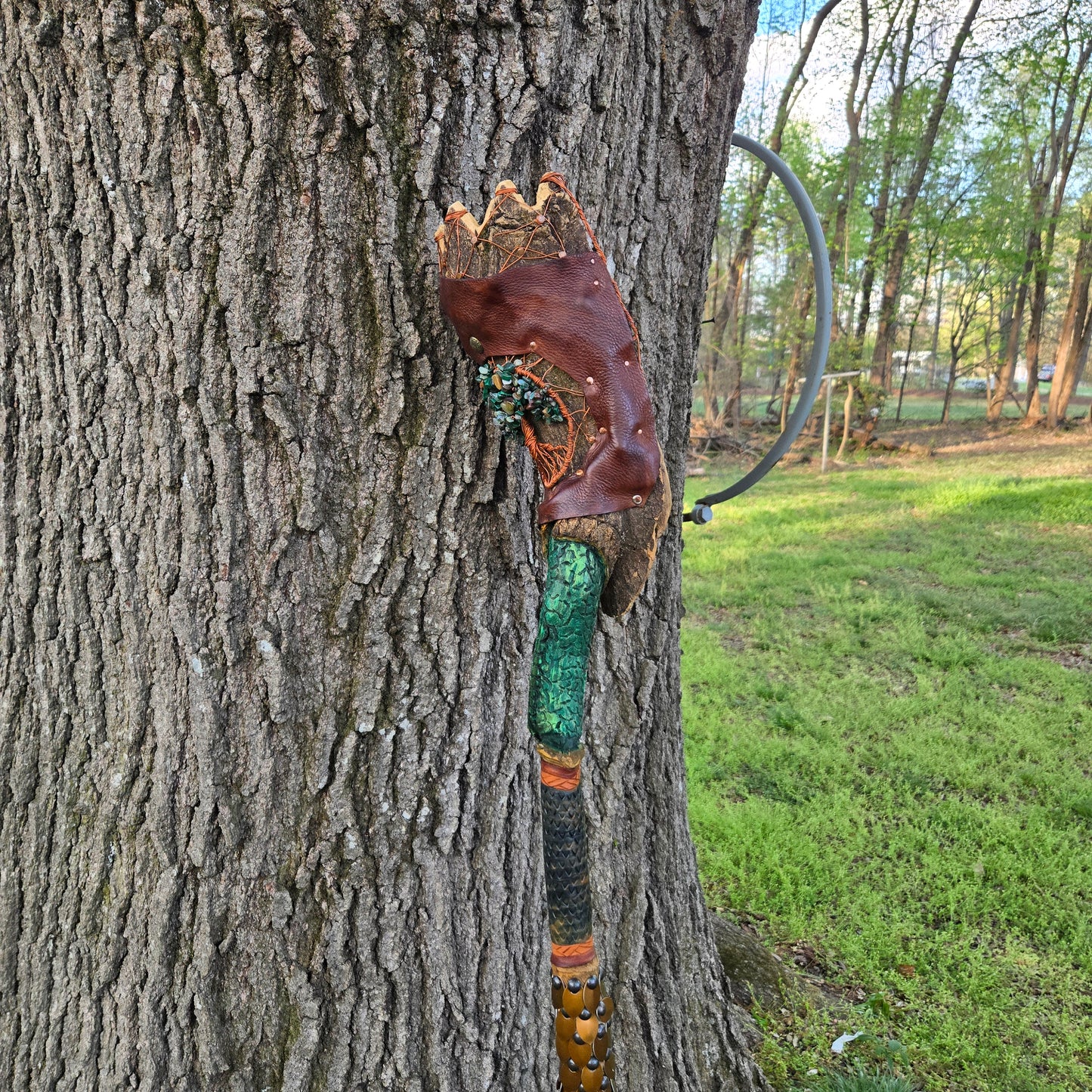 Verdant Dragonroot Staff